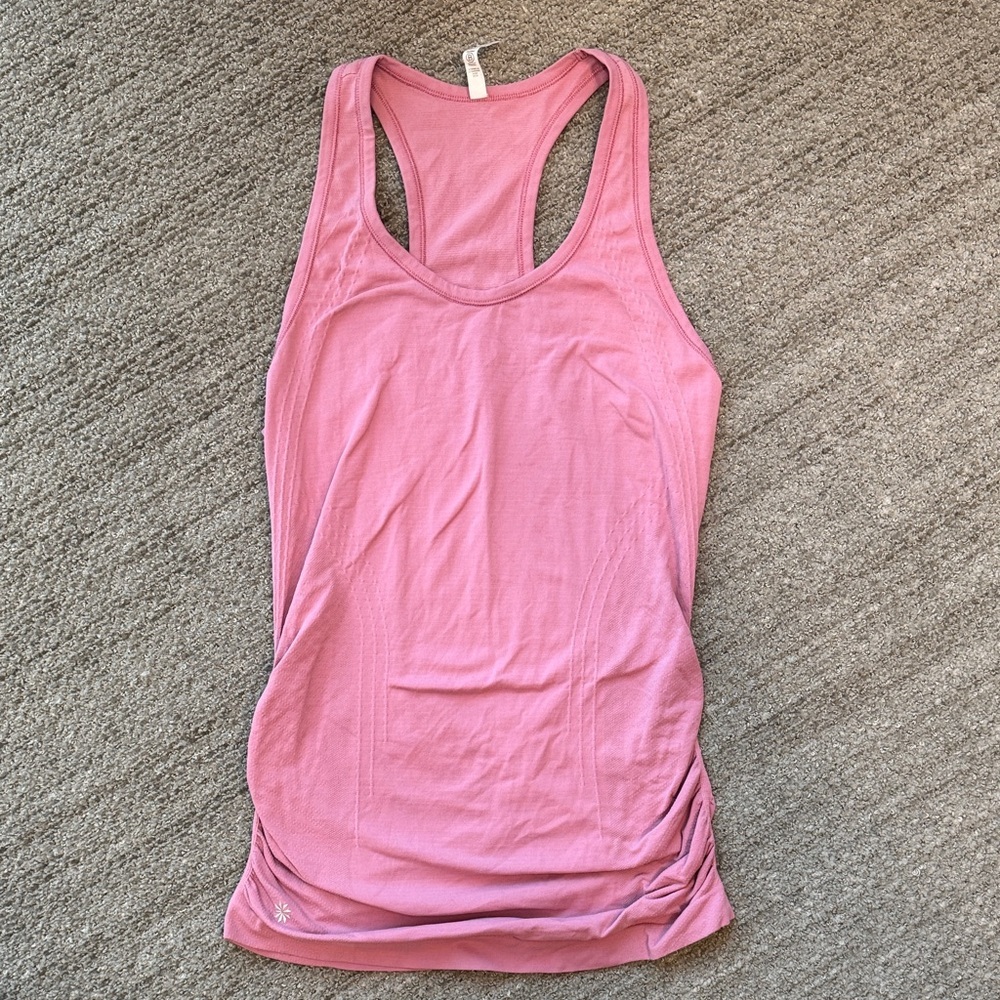 Athleta Soft Pink Racerback Tank Top